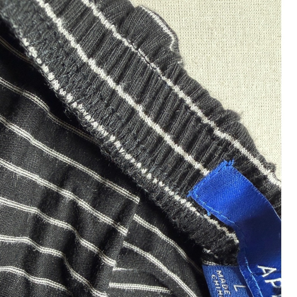 New Apt. 9 Stripped Asymmetrical Skirt size‎ Large Black/White - Picture 3 of 11